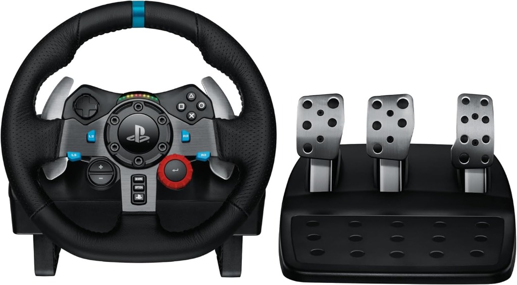 Logitech G29 Driving Force avec pédalier 3 pédales pour PS5 Pro